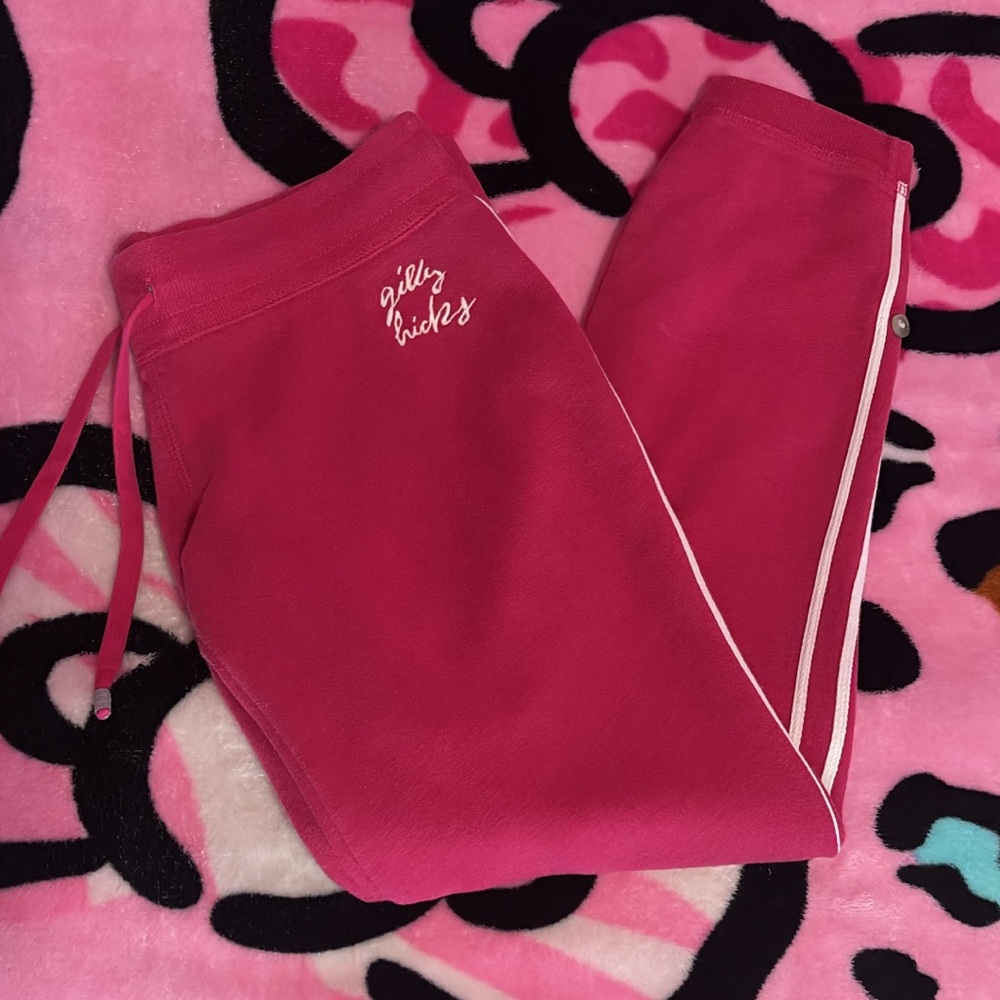 Gilly Hicks Sydney Pink Cuffed Joggers